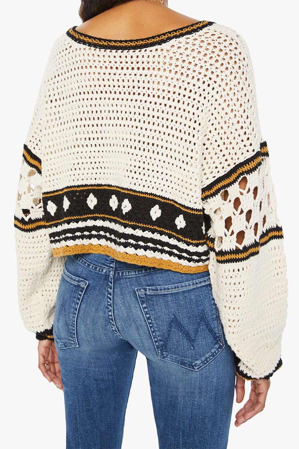 MOTHER-The Bell Sleeve Pullover-