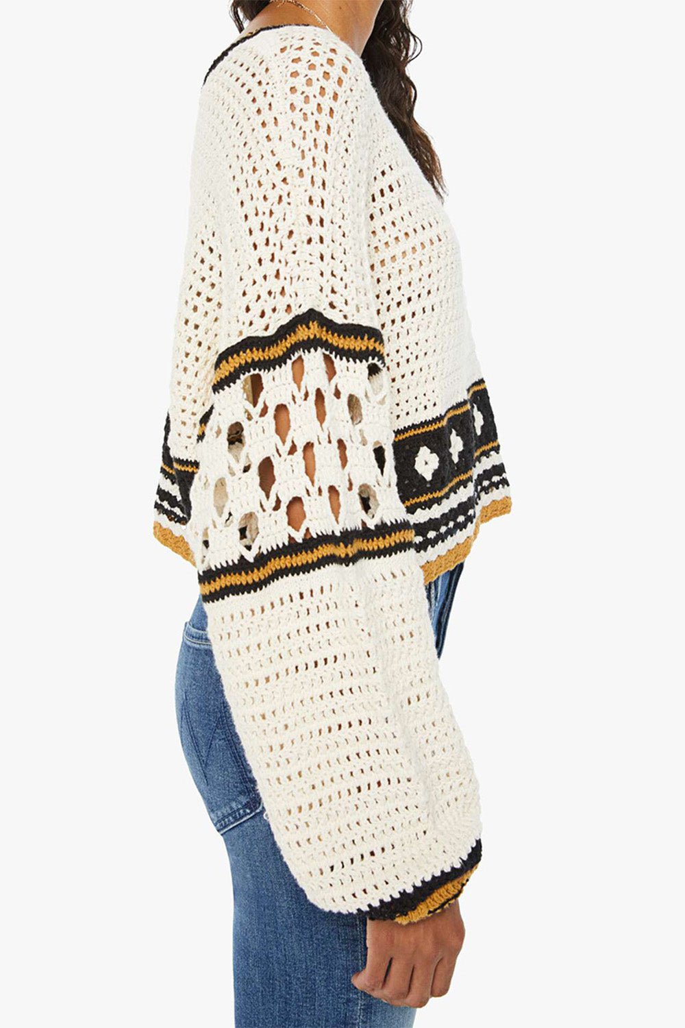 MOTHER-The Bell Sleeve Pullover-