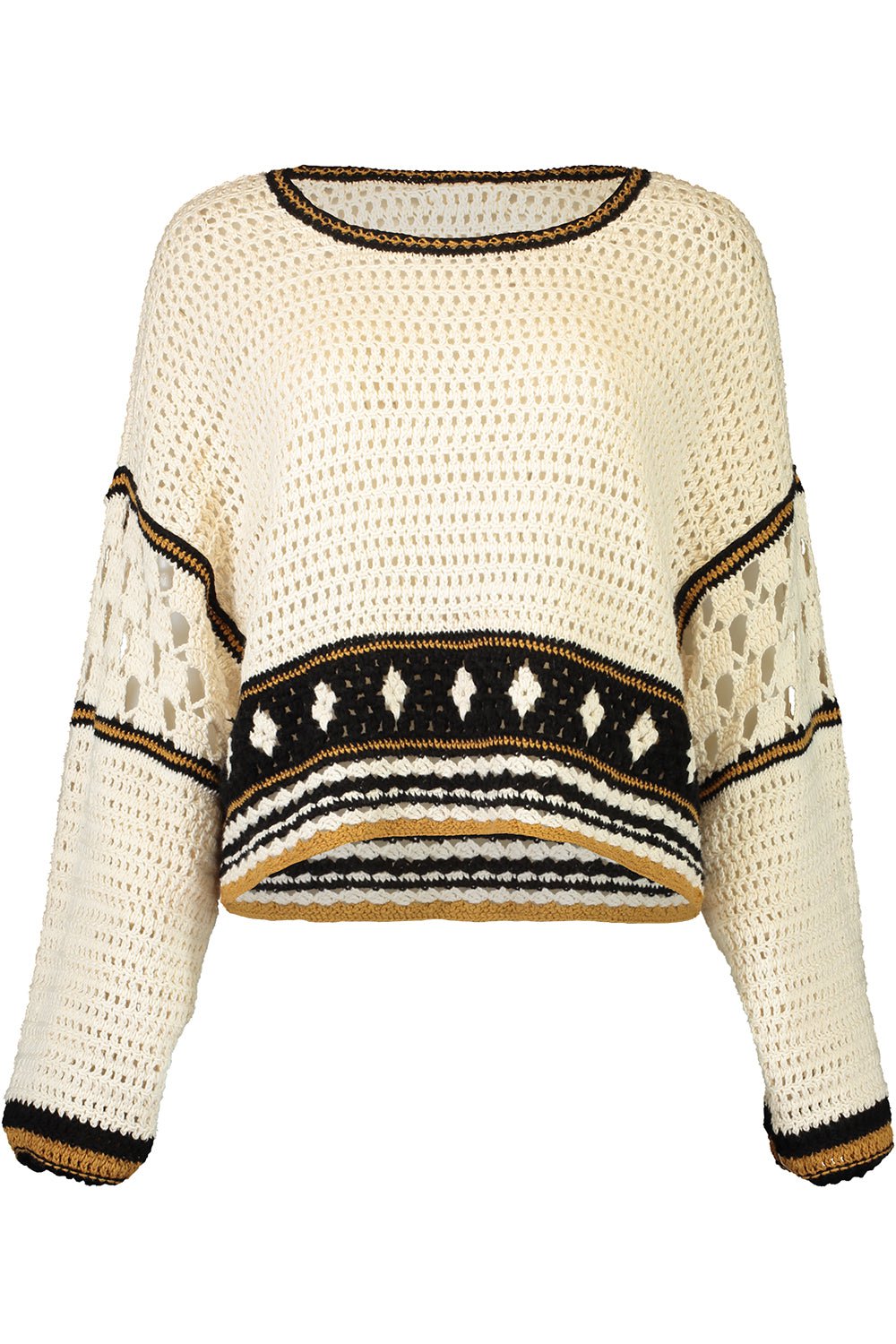 MOTHER-The Bell Sleeve Pullover-