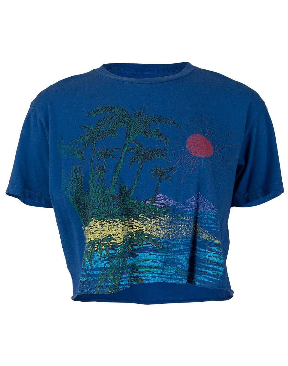 MOTHER-The Slouch Cutoff Top - Bbi Beachside-