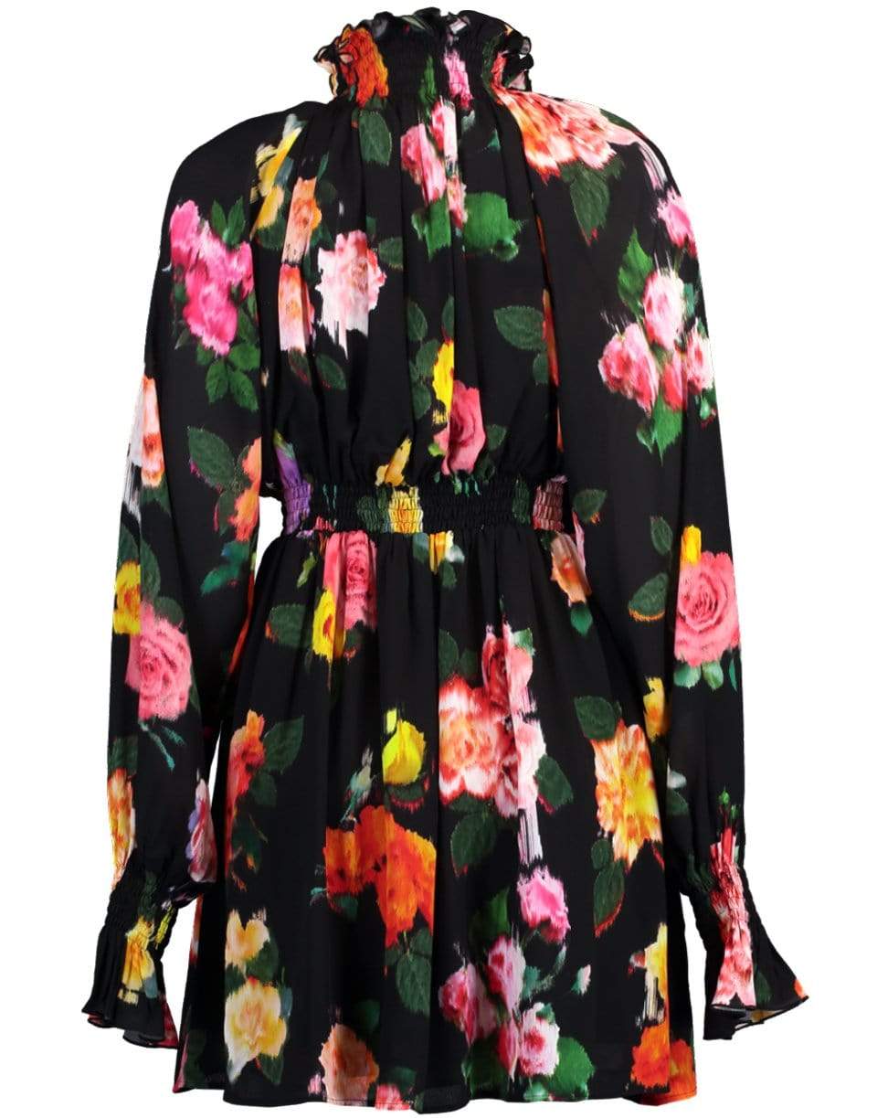 MSGM-Floral Print Dress-