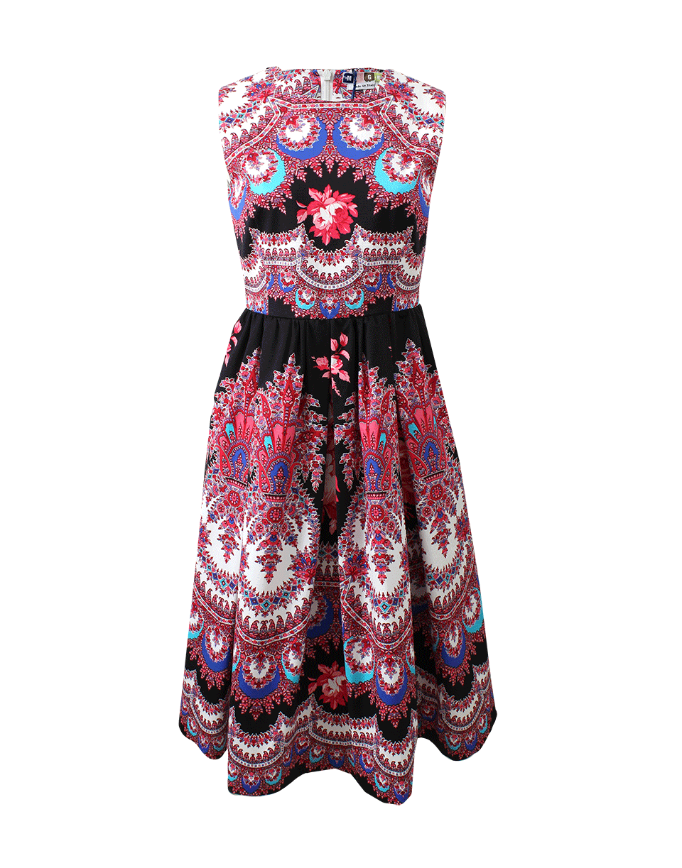 MSGM-Printed Full Dress-