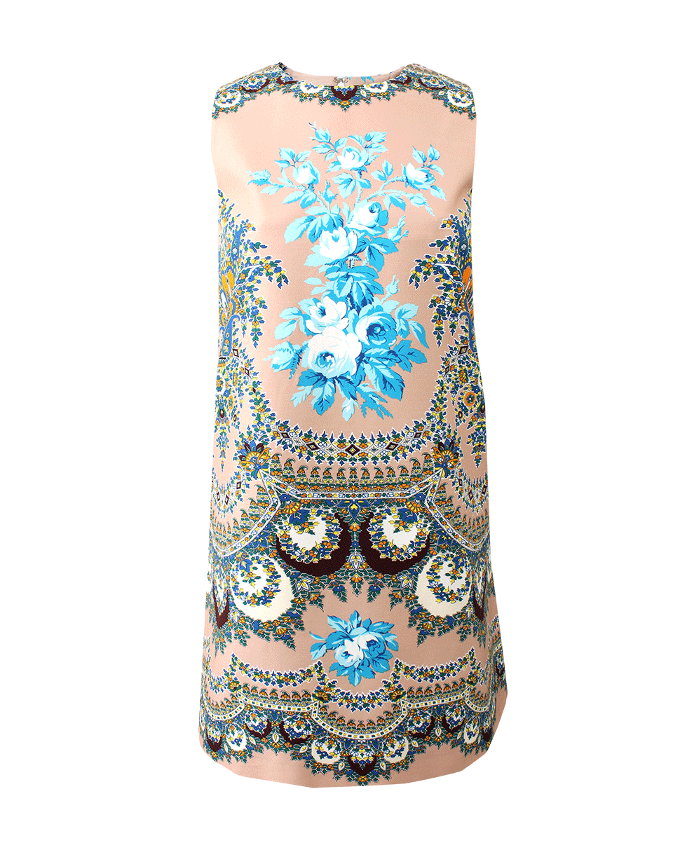 MSGM-Printed A-Line Dress-