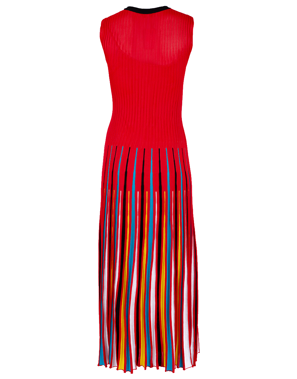 MSGM-Midi Knit Stripe Dress-