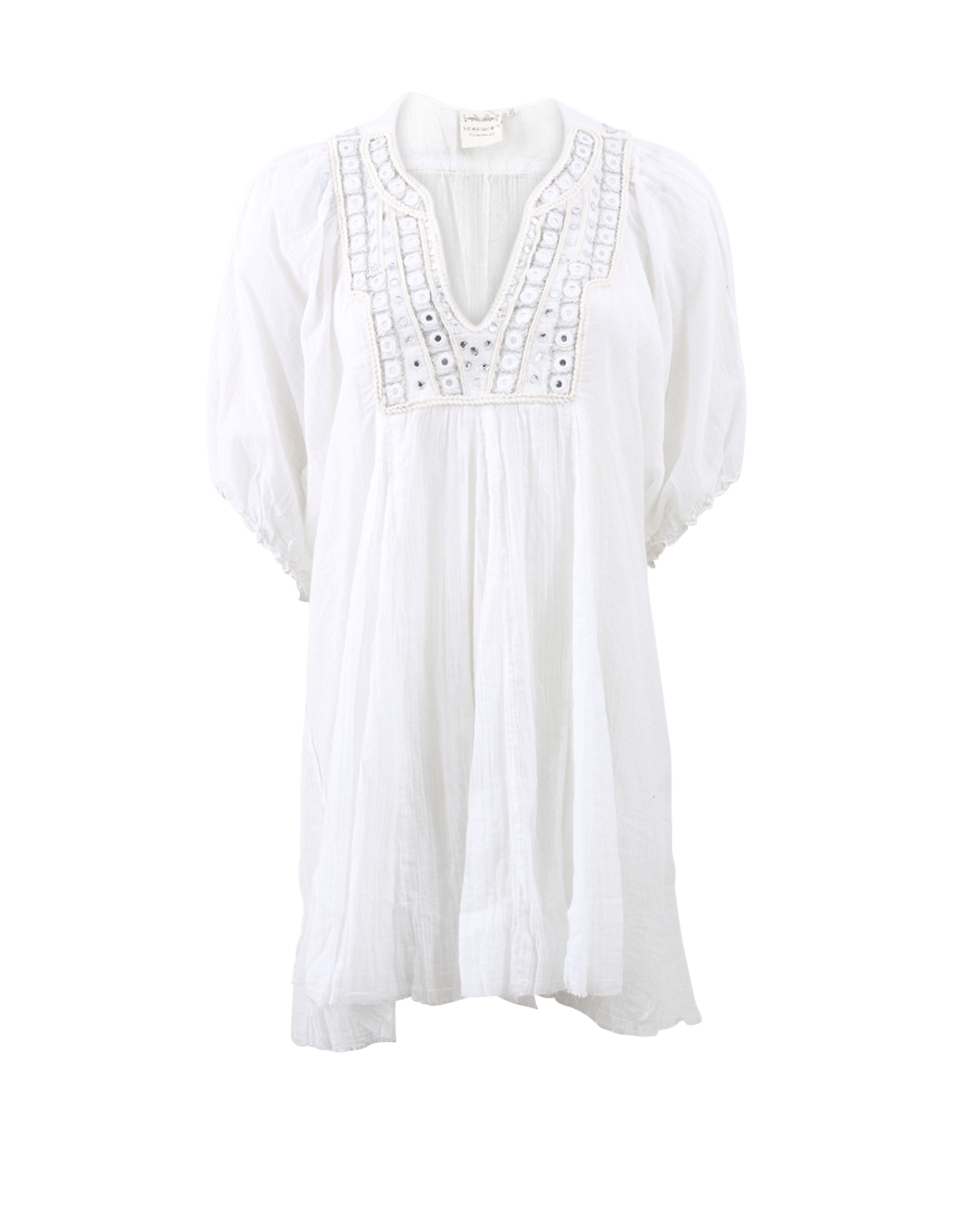 MUCHE ET MUCHETTE-Mirrored Tunic-OFF WHITE