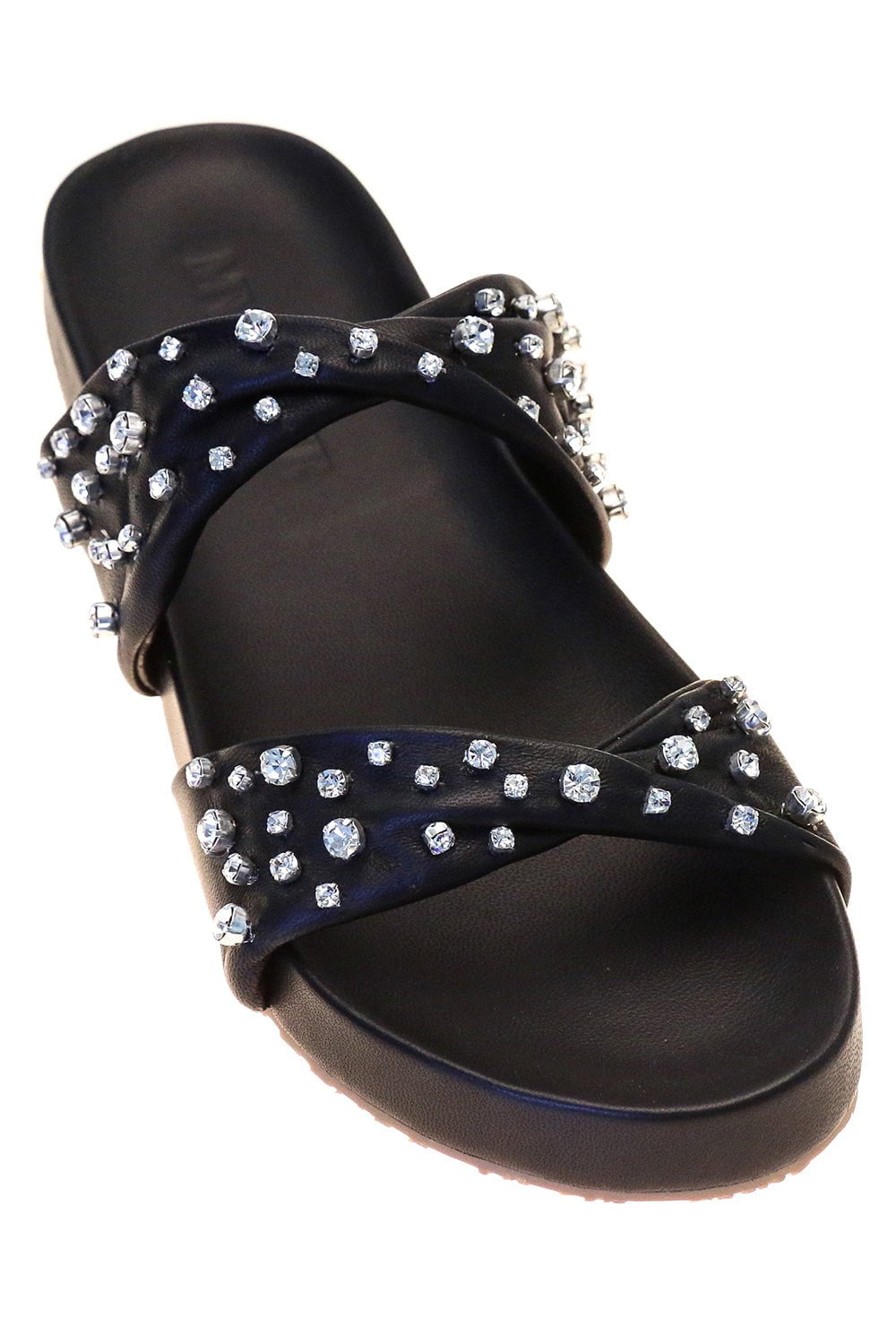 MYSTIQUE-Crystal Embellished Flat-