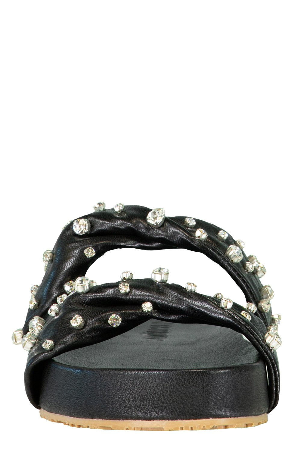 MYSTIQUE-Crystal Embellished Flat-