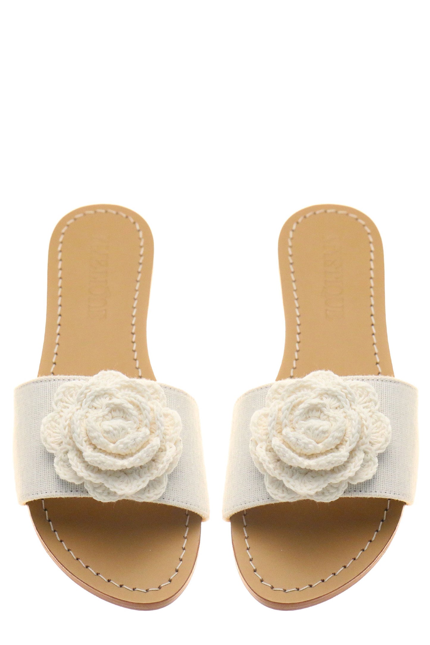 MYSTIQUE-Embroidered Rose Sandal-
