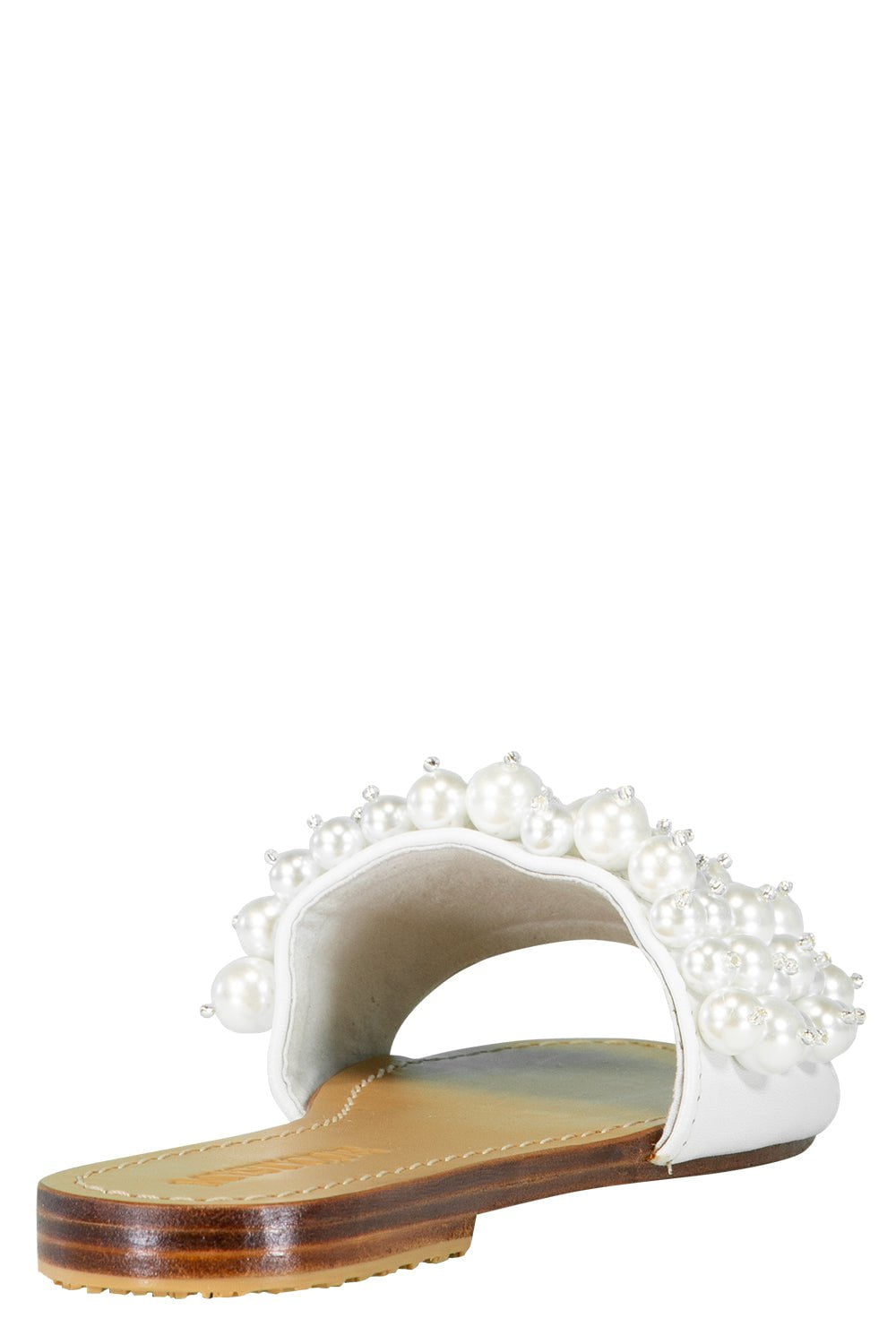 MYSTIQUE-Pearl Embellished Sandal-