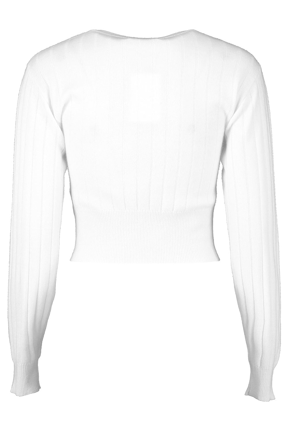 NAADAM-Ribbed Cardigan-