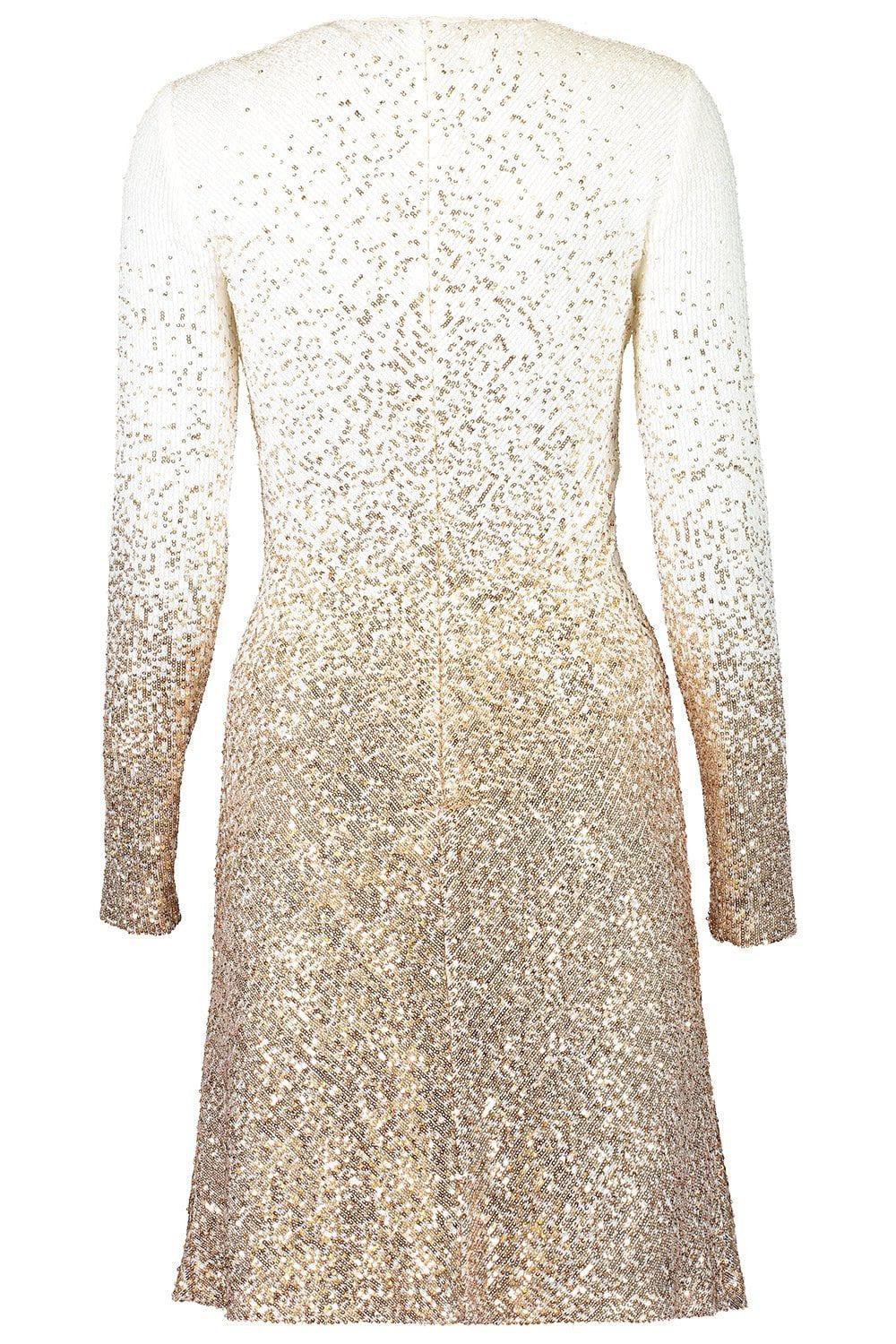 NAEEM KHAN-Ombre Mini Dress-