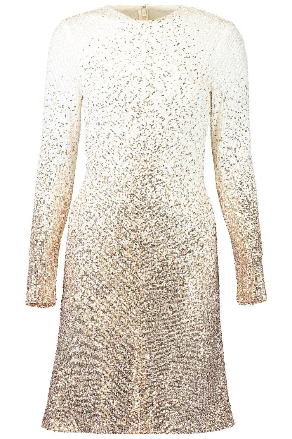 NAEEM KHAN-Ombre Mini Dress-