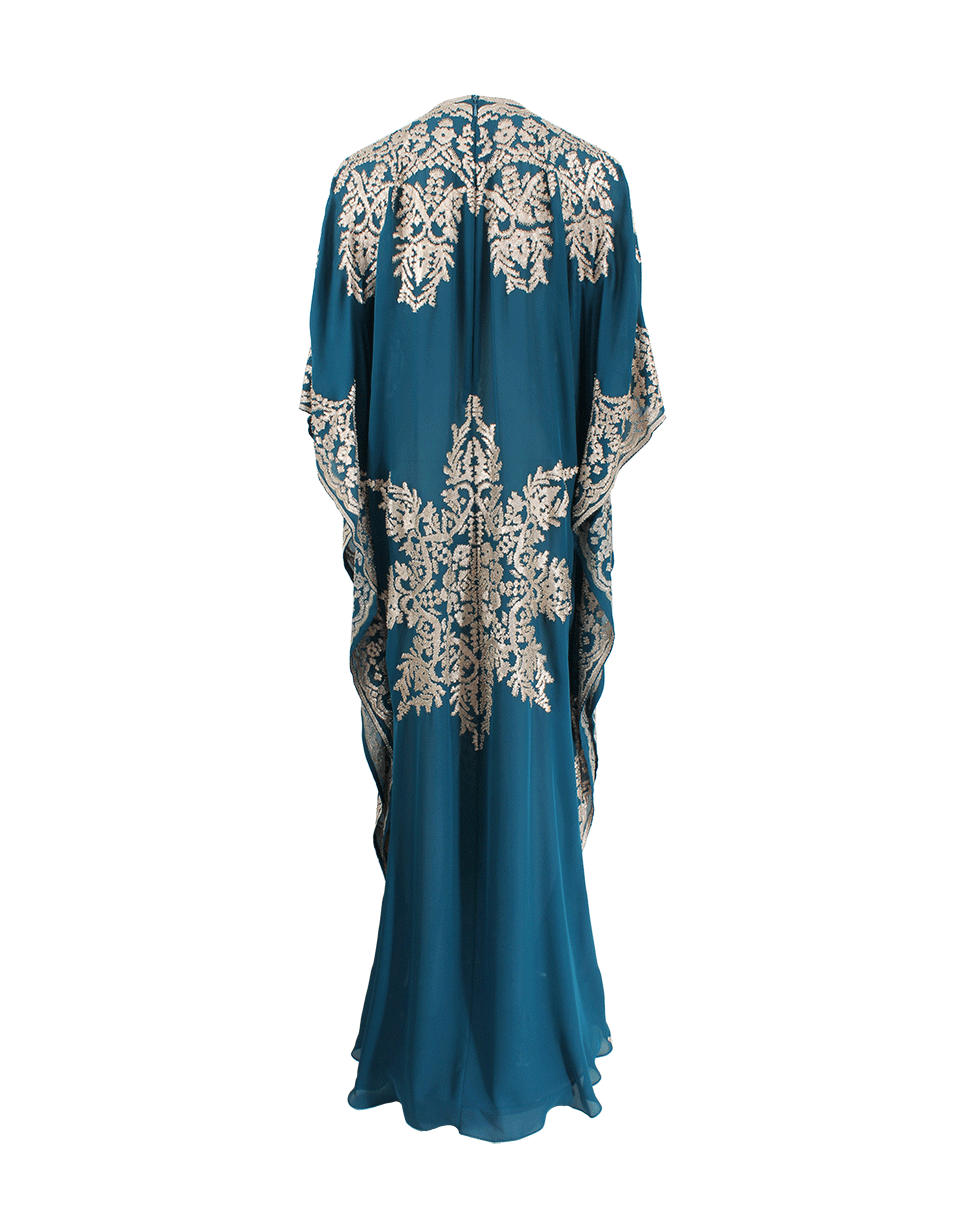 NAEEM KHAN-Embellished Caftan-BLUE