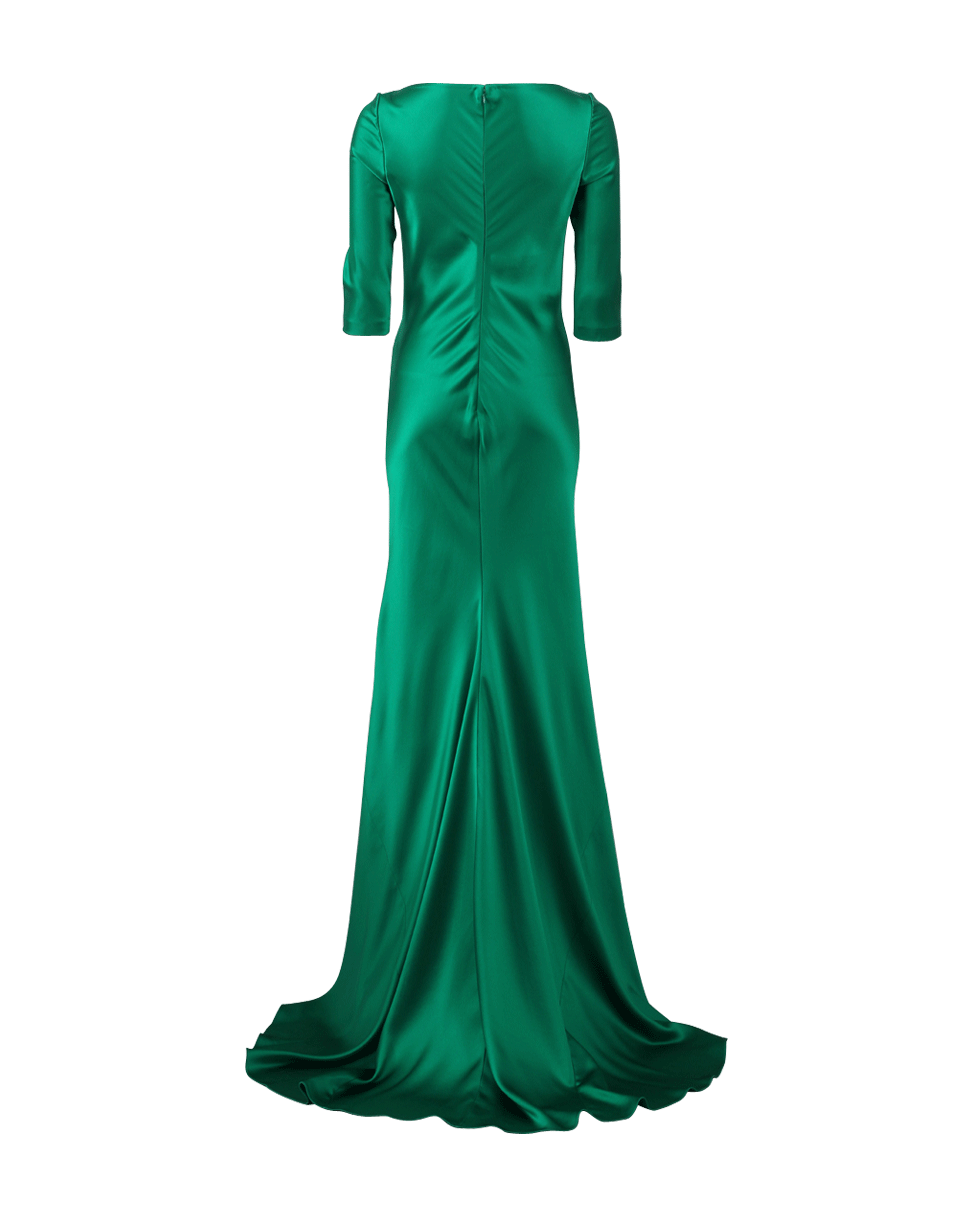 NAEEM KHAN-Satin Gown-