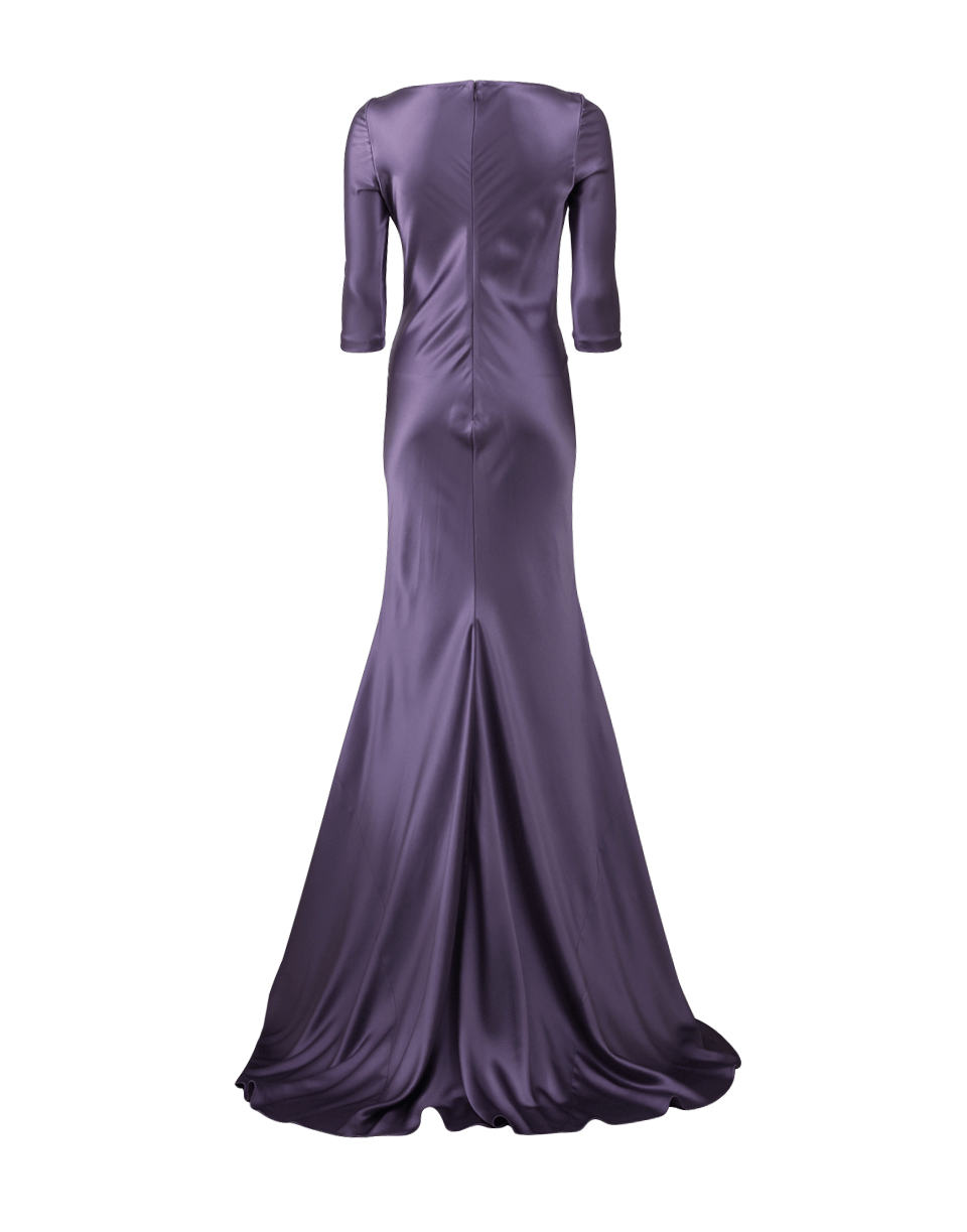 NAEEM KHAN-Satin Gown-