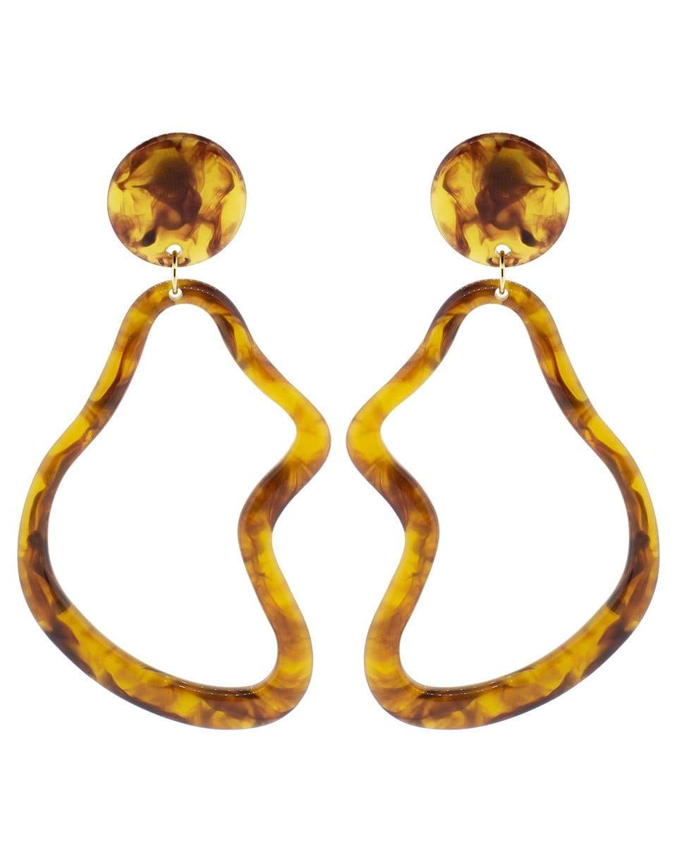 NAHMU-Abstract Drop Earrings-TORT