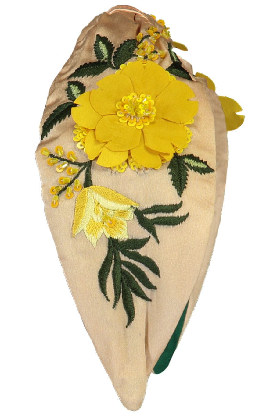 NAMJOSH-Allamanda Flower Headband-YELLOW