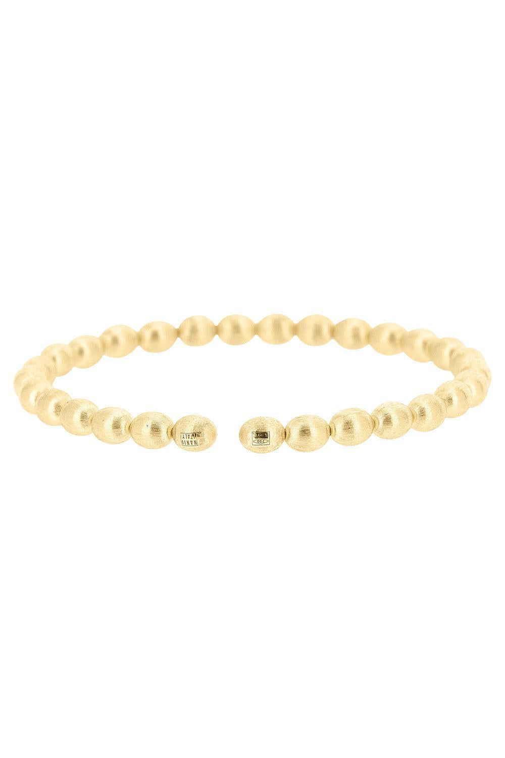 Diamond Ivy Boules Flex Bracelet - Yellow Gold-YELLOW GOLD-JEWELRYFINE JEWELBRACELET O-NANIS