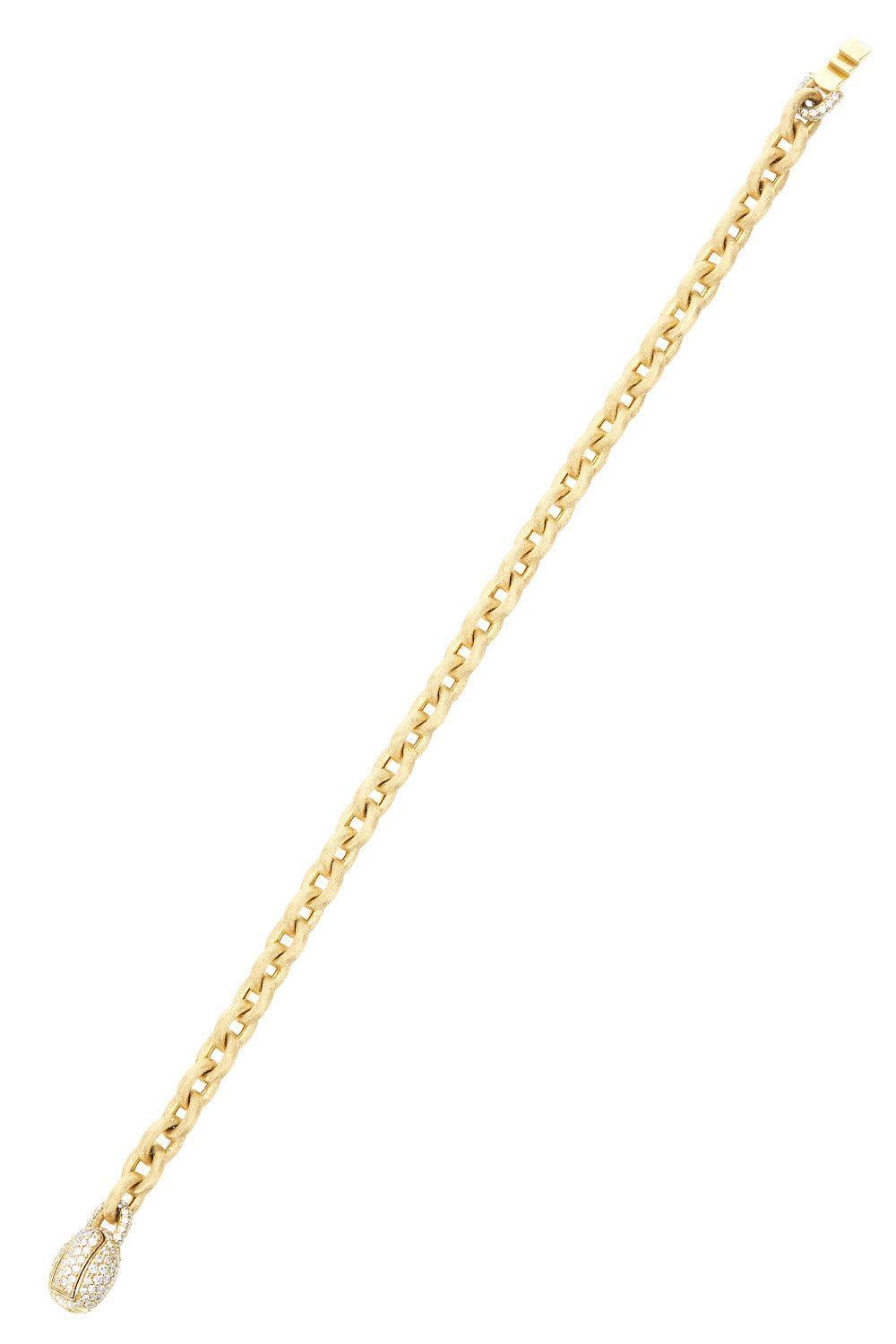 Diamond Libera Aura Chain Bracelet-YELLOW GOLD-JEWELRYFINE JEWELBRACELET O-NANIS