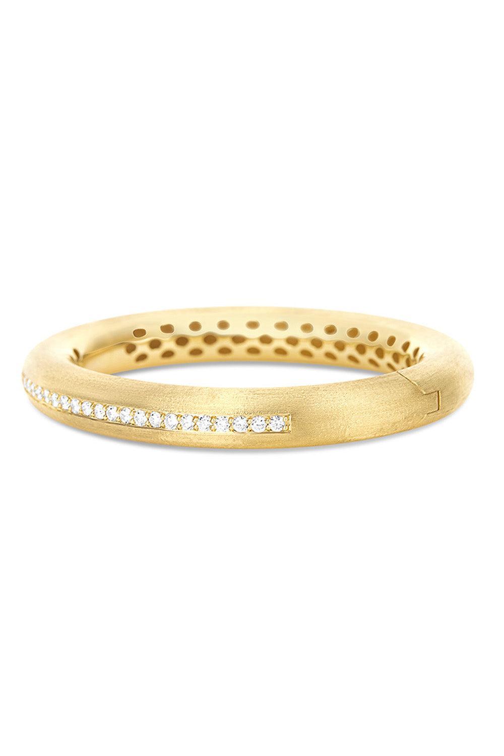 Diamond Line Libera Aura Bracelet-YELLOW GOLD-JEWELRYFINE JEWELBRACELET O-NANIS