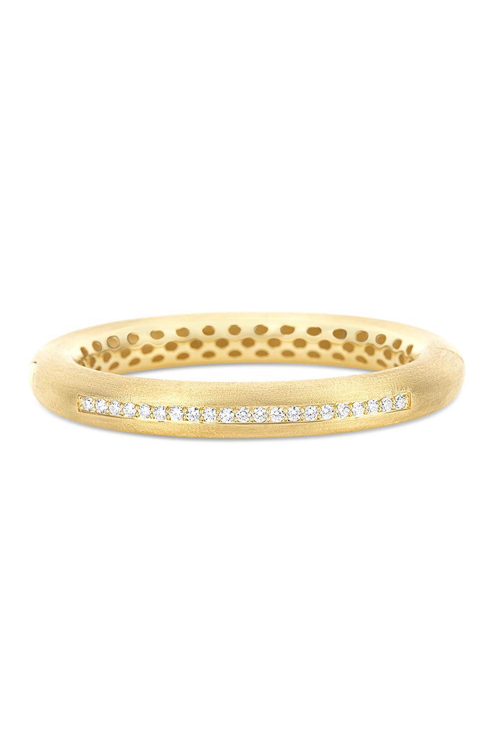 Diamond Line Libera Aura Bracelet-YELLOW GOLD-JEWELRYFINE JEWELBRACELET O-NANIS