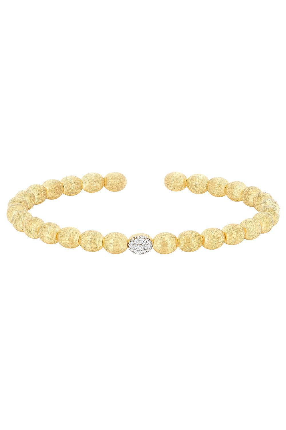 Diamond Round Dancing In The Rain Bracelet - Yellow Gold-YELLOW GOLD-JEWELRYFINE JEWELBRACELET O-NANIS