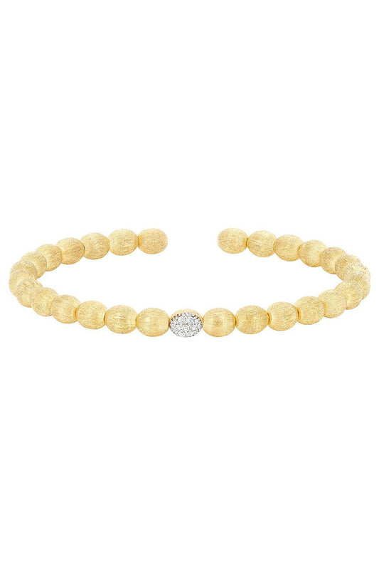 Diamond Round Dancing In The Rain Bracelet - Yellow Gold-YELLOW GOLD-JEWELRYFINE JEWELBRACELET O-NANIS