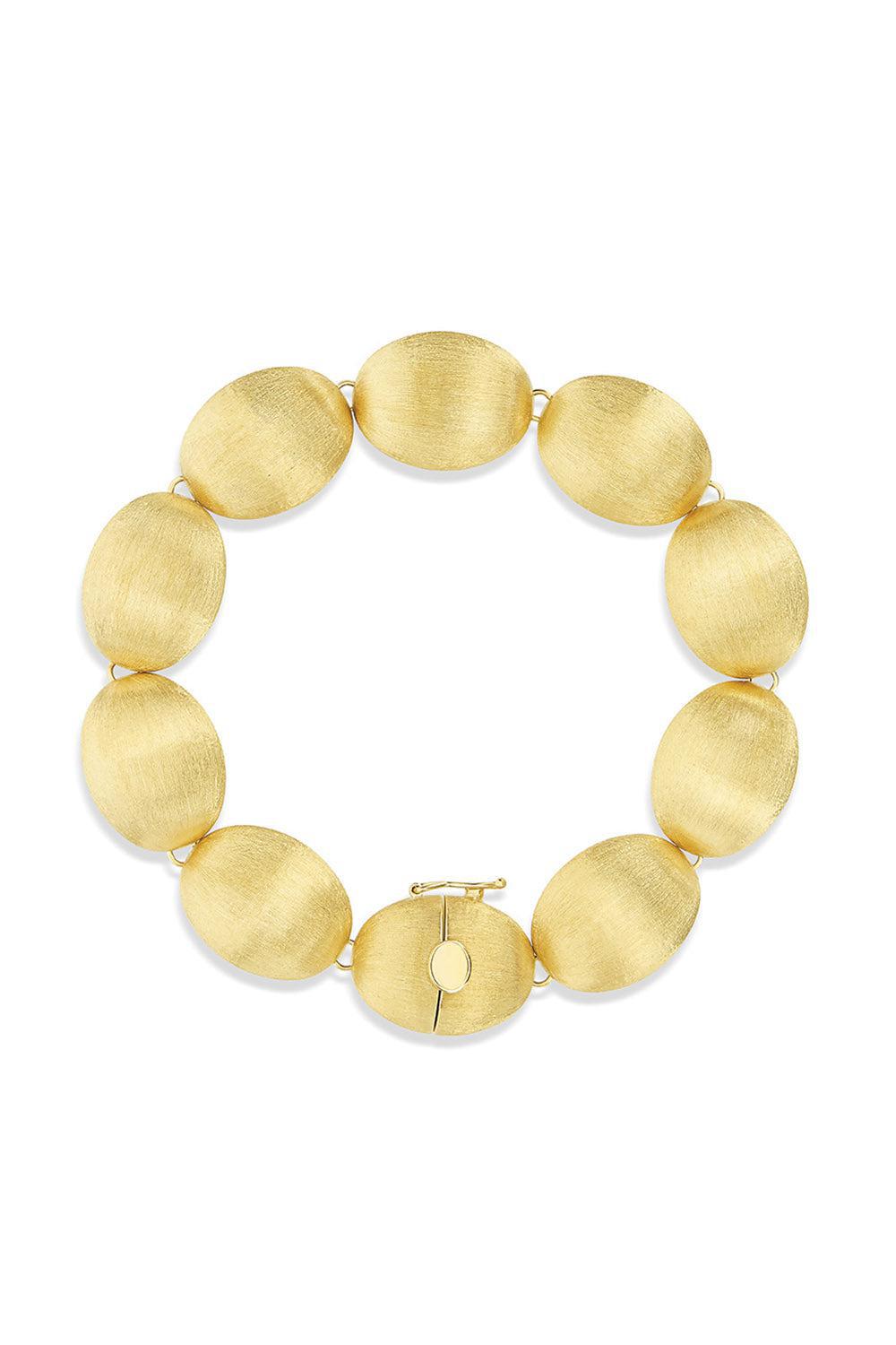 NANIS-Large "Muse" Gold Perles bracelet-YELLOW GOLD