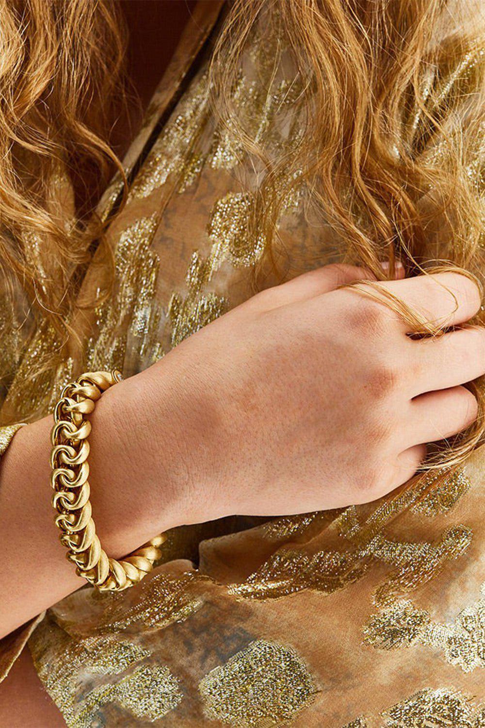 NANIS-Transformista Diamond Bracelet Necklace-YELLOW GOLD