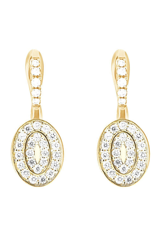 Diamond Pave Full Sway Earrings