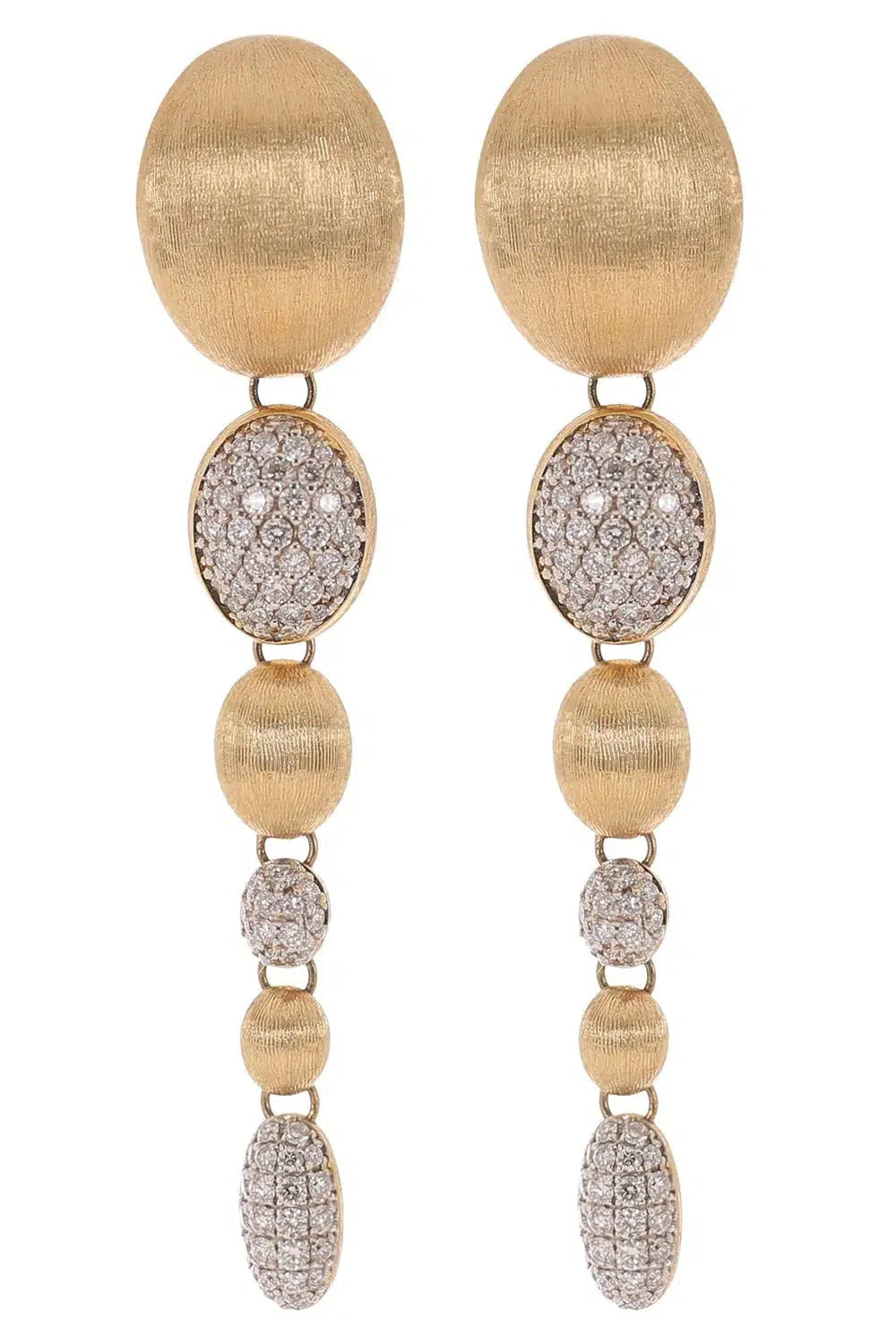 NANIS-Ivy Diamond Drop Earrings-YELLOW GOLD
