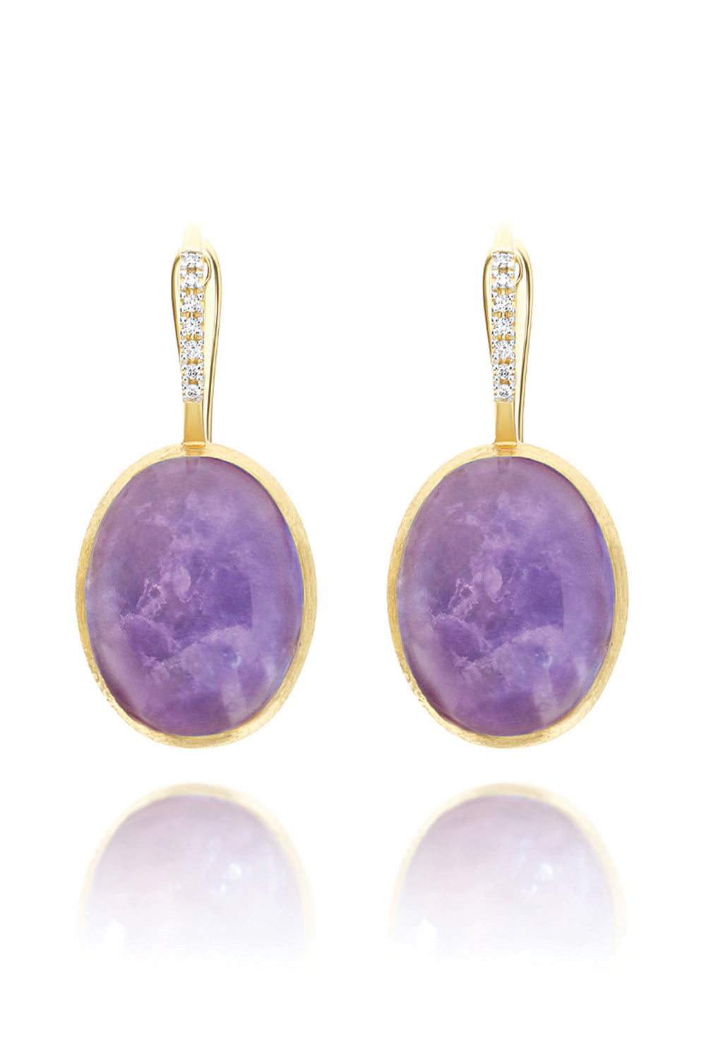 Large "Boules" Violette Earrings-YELLOW GOLD-L-JEWELRYFINE JEWELEARRING-NANIS