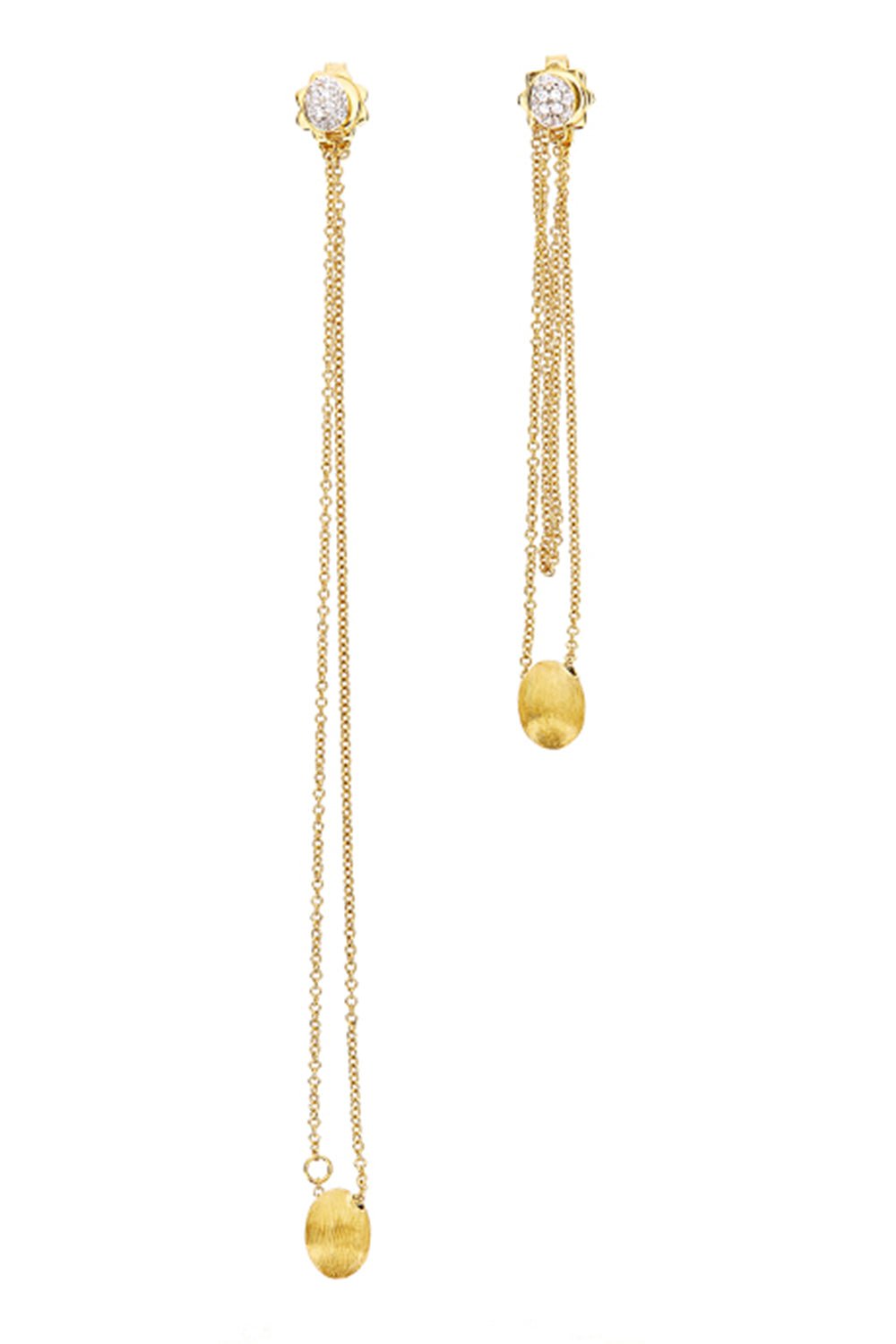 NANIS-Lucie Chain Earring-YELLOW GOLD