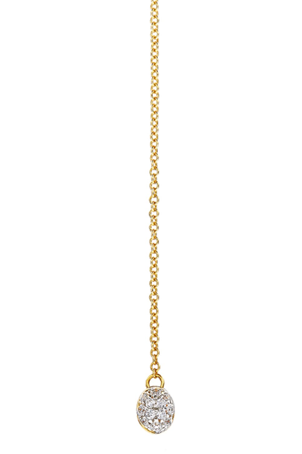 NANIS-Lucie Chain Earring-YELLOW GOLD
