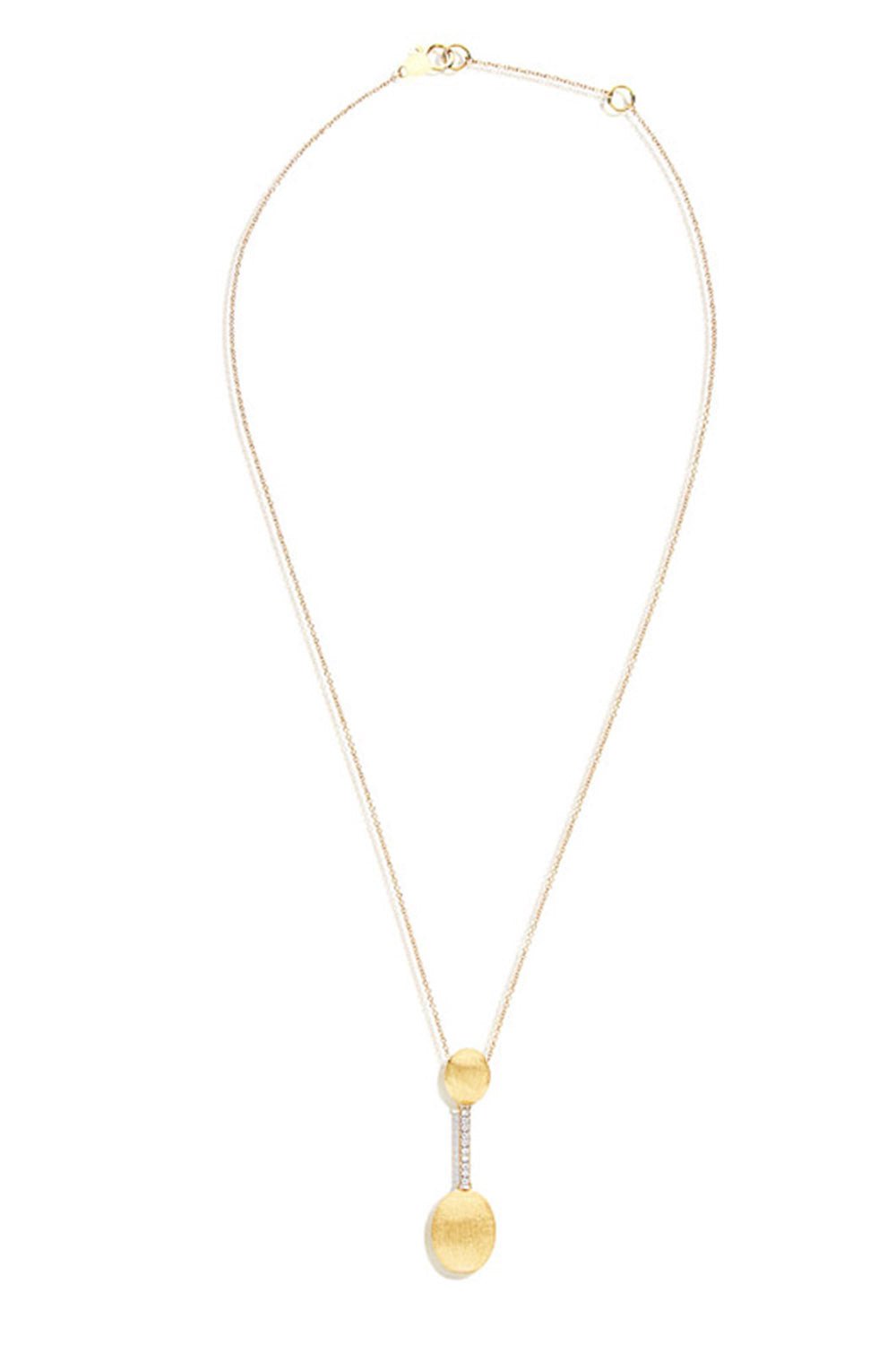 NANIS-Elite Elegant Pendant Necklace-YELLOW GOLD