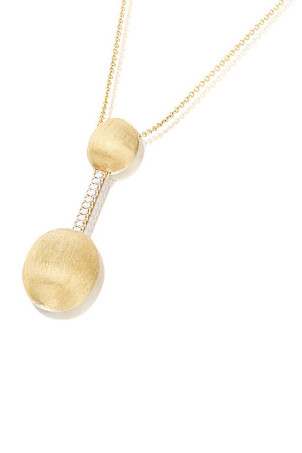 NANIS-Elite Elegant Pendant Necklace-YELLOW GOLD