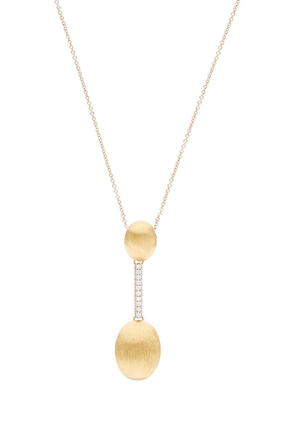 NANIS-Elite Elegant Pendant Necklace-YELLOW GOLD