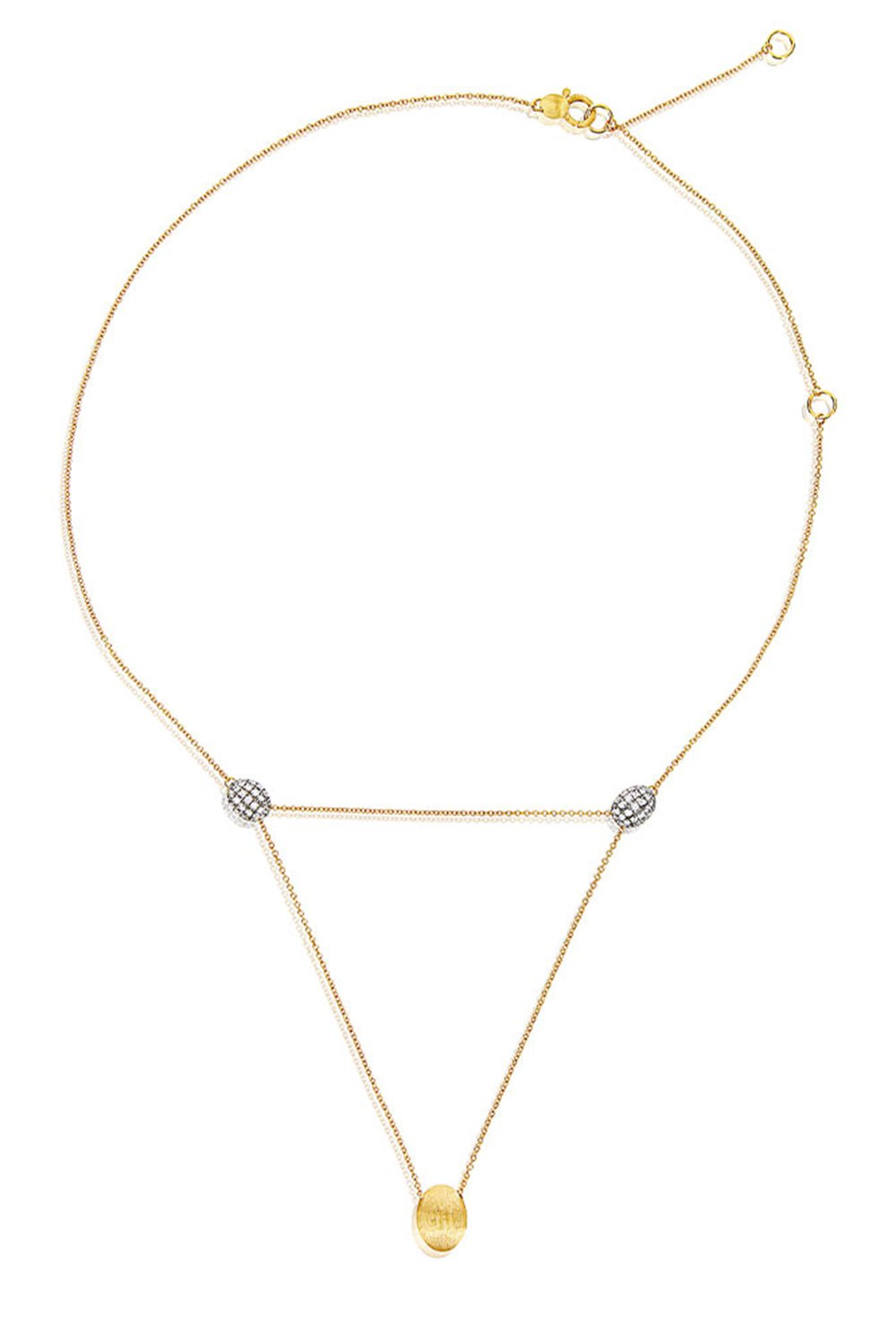 NANIS-Luce Large Convertible Necklace-YELLOW GOLD