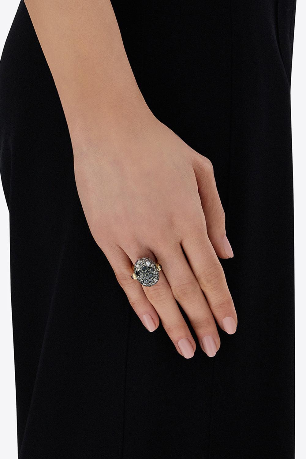 Diamond Ruby Reverse Double Face Ring-YELLOW GOLD-6.5-JEWELRYFINE JEWELRING-NANIS