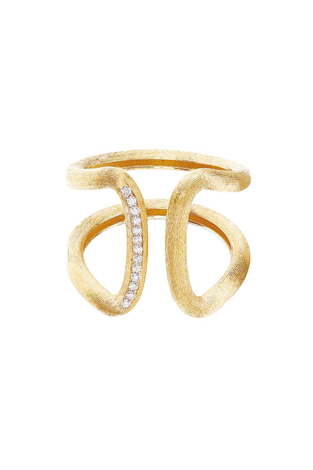 "Libera" Diamond Band Ring-YELLOW GOLD-6.5-JEWELRYFINE JEWELRING-NANIS