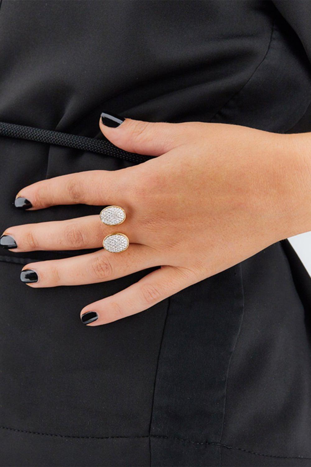 NANIS-Bubble Statement Ring-YELLOW GOLD