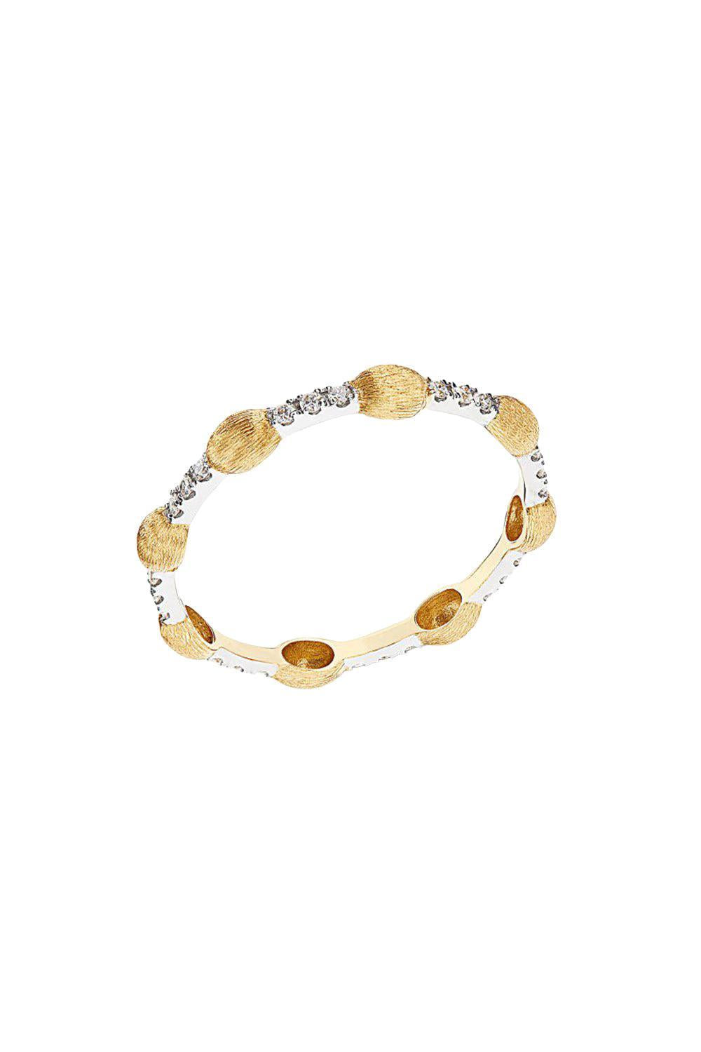 Elite Diamond Bar Boules Ring-YELLOW GOLD-7-JEWELRYFINE JEWELRING-NANIS