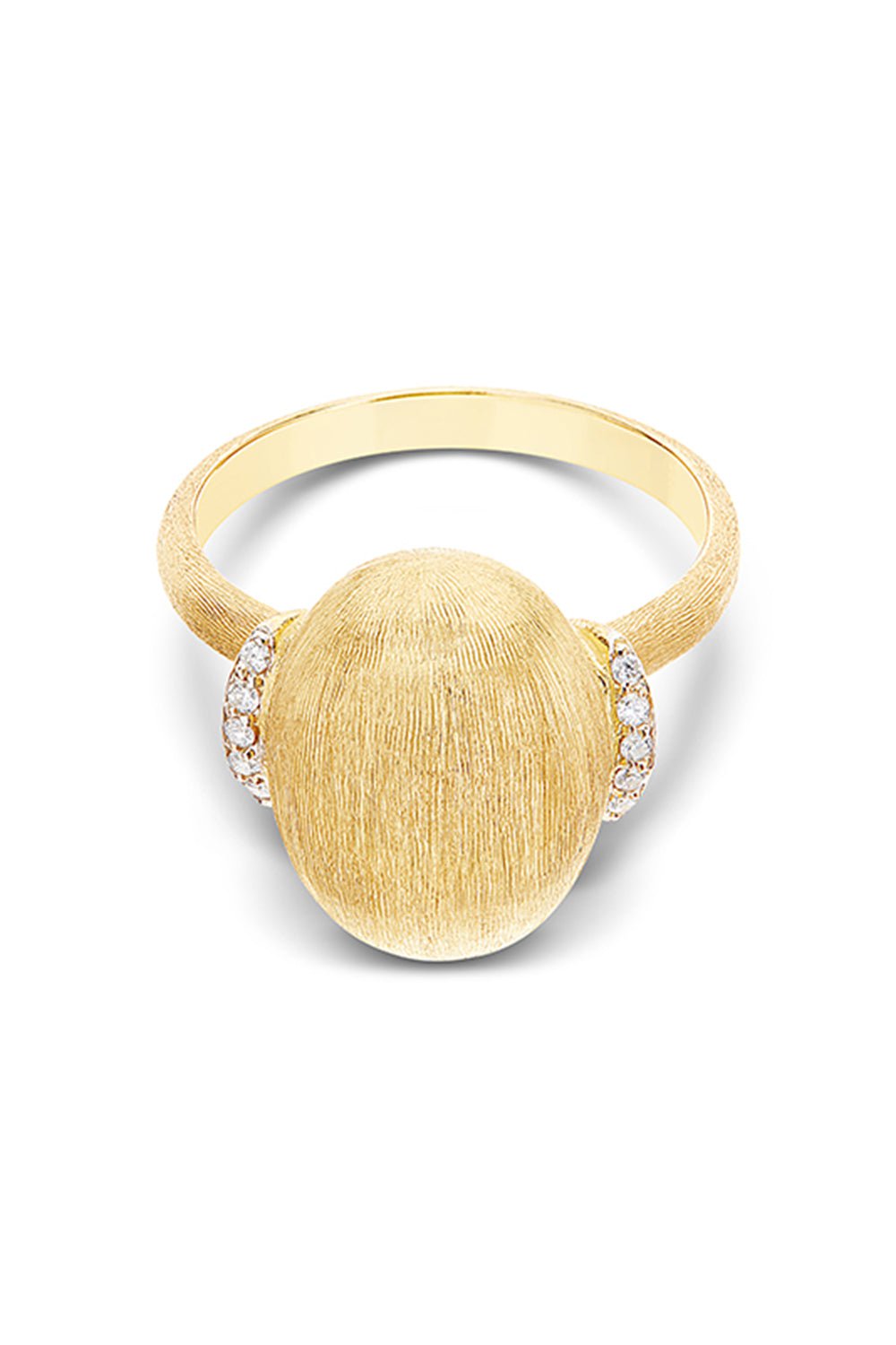 NANIS-Elite Gold Boule Diamond Pave Ring-YELLOW GOLD