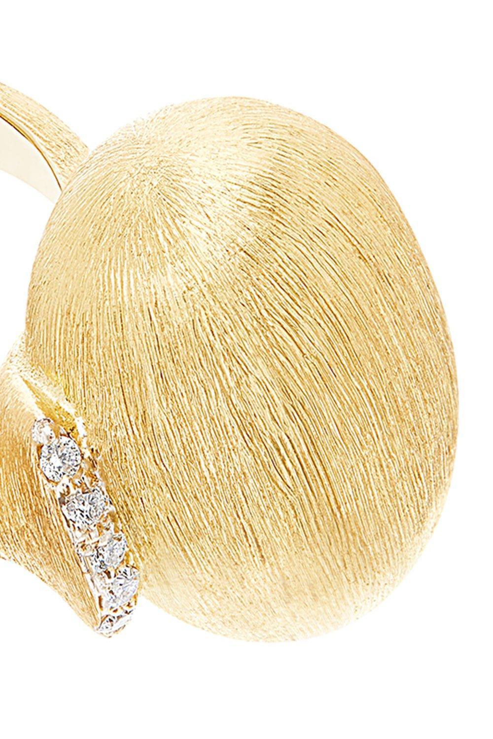 NANIS-Elite Gold Boule Diamond Pave Ring-YELLOW GOLD