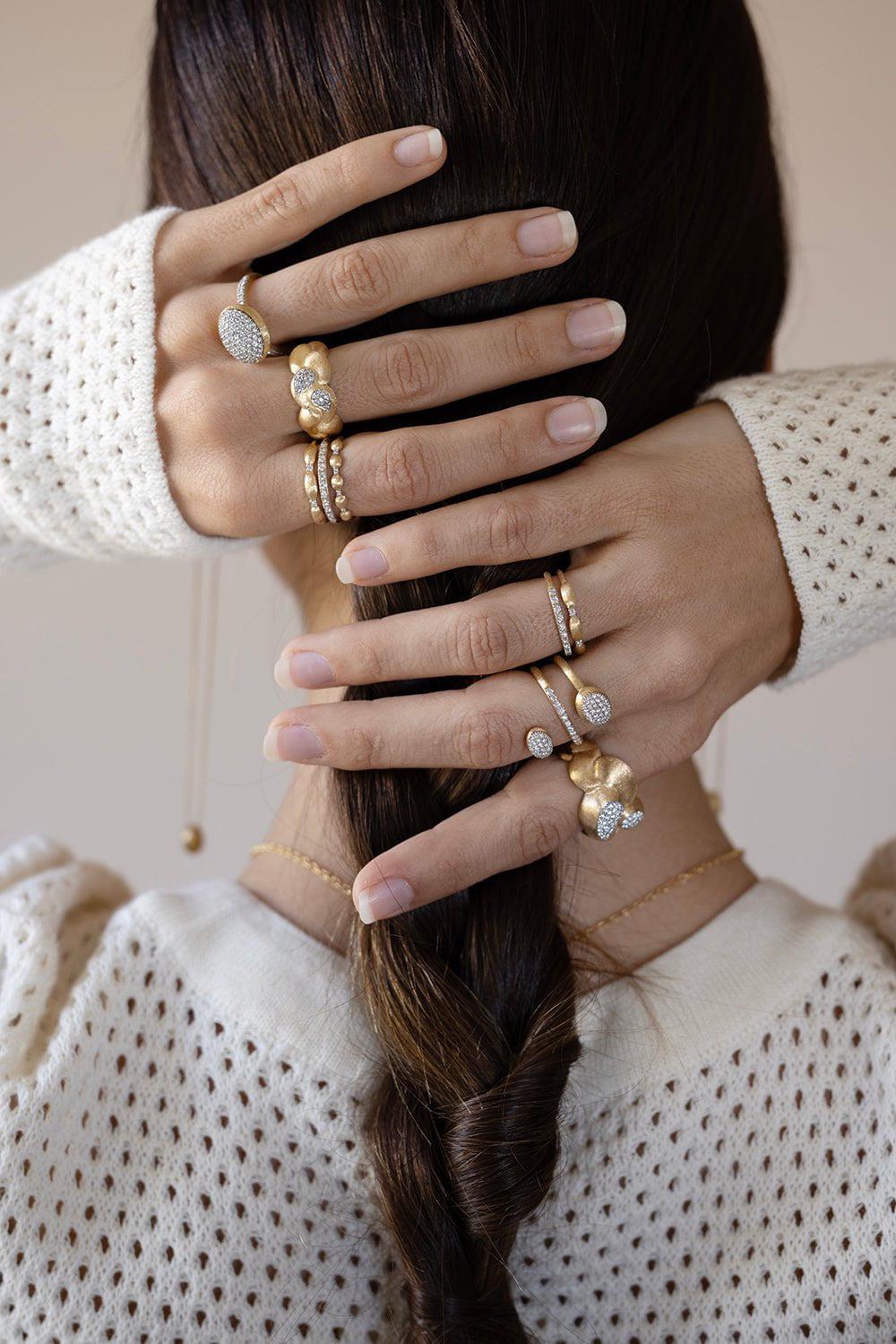 NANIS-Transformista Diamond Pave Ring-YELLOW GOLD