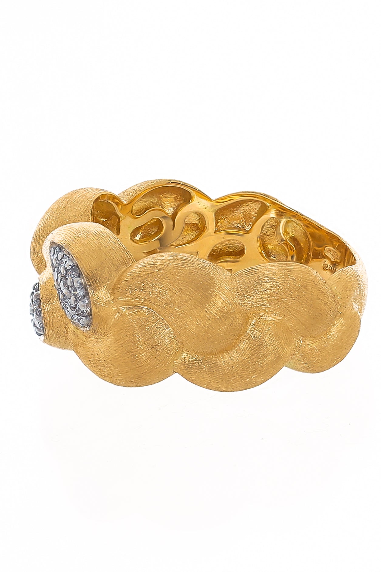 NANIS-Transformista Diamond Pave Ring-YELLOW GOLD