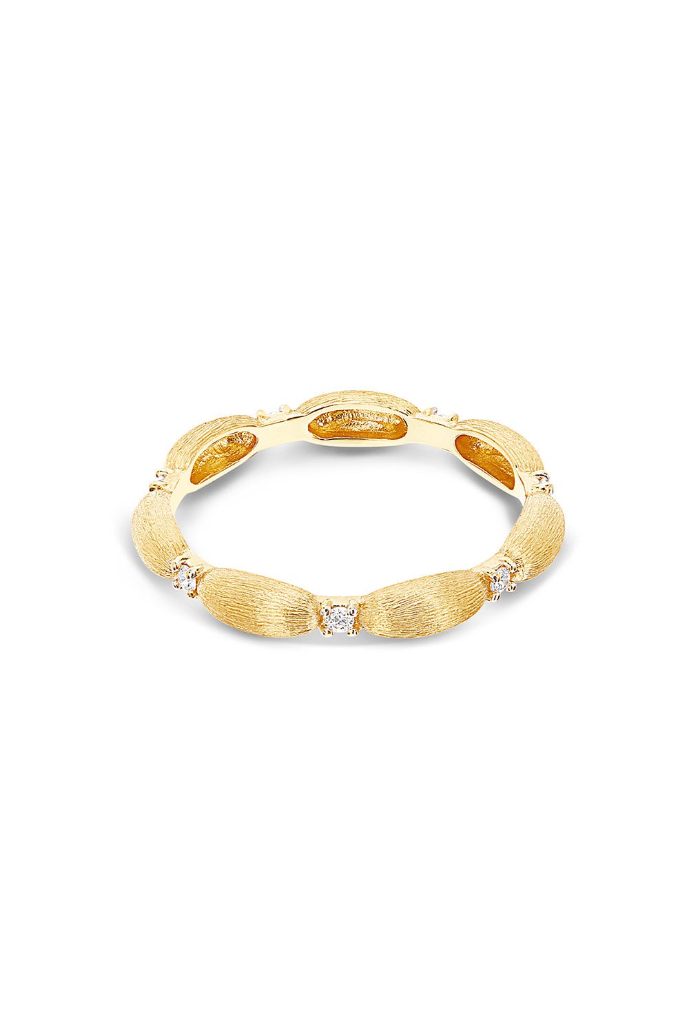 NANIS-Elite Diamond Essential Ring-YELLOW GOLD