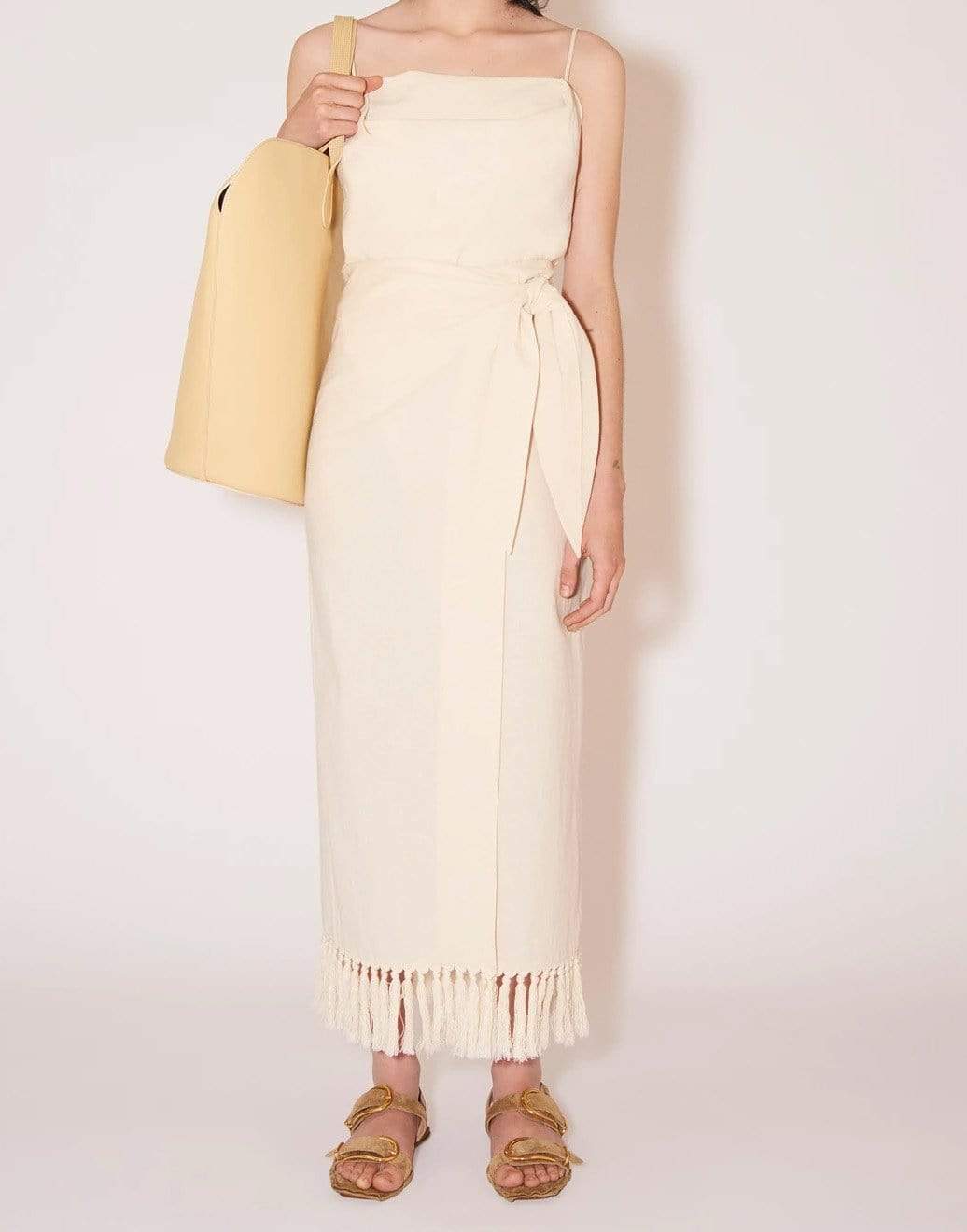 NANUSHKA-Randi Organic Cotton Wrap Skirt-