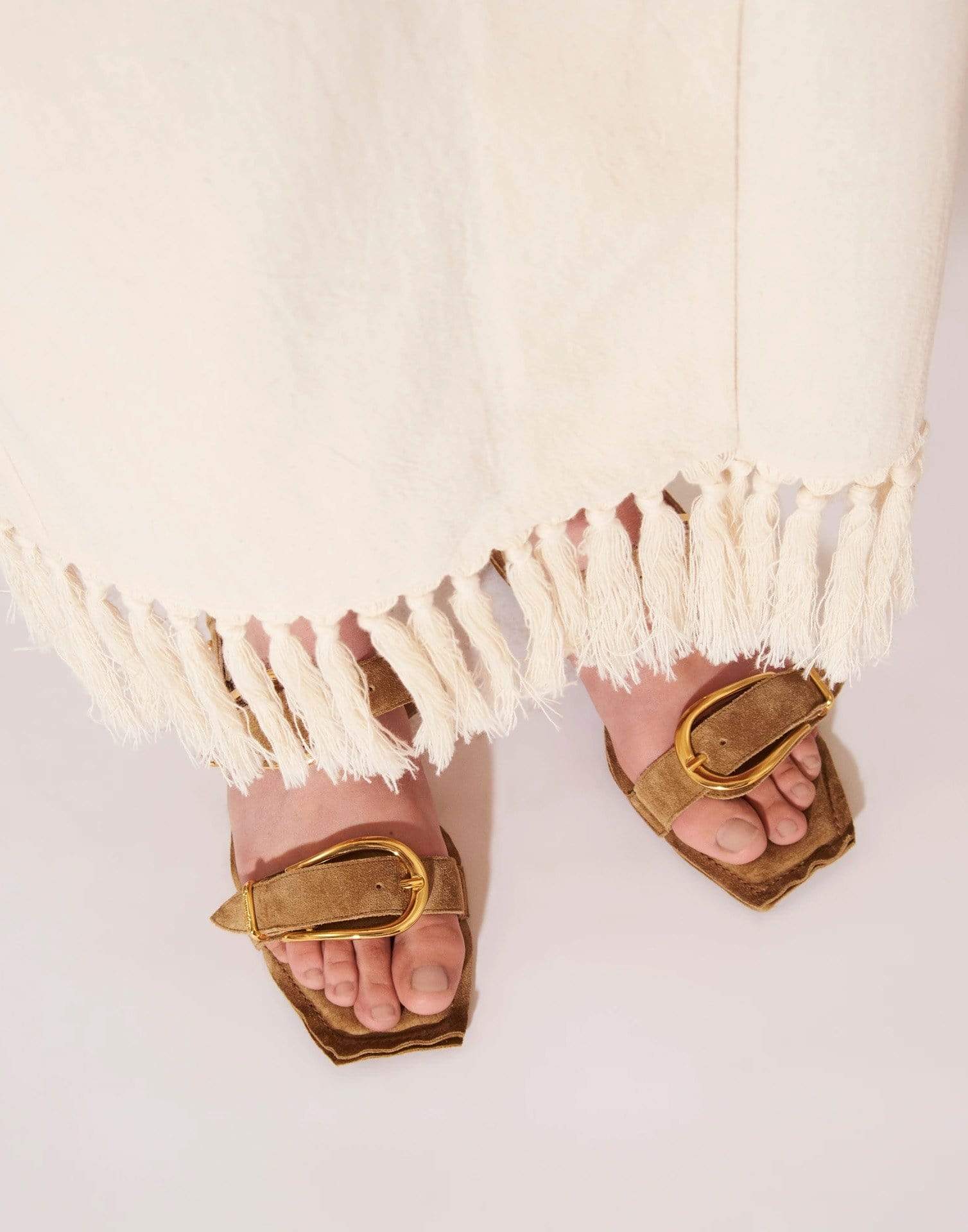 NANUSHKA-Randi Organic Cotton Wrap Skirt-