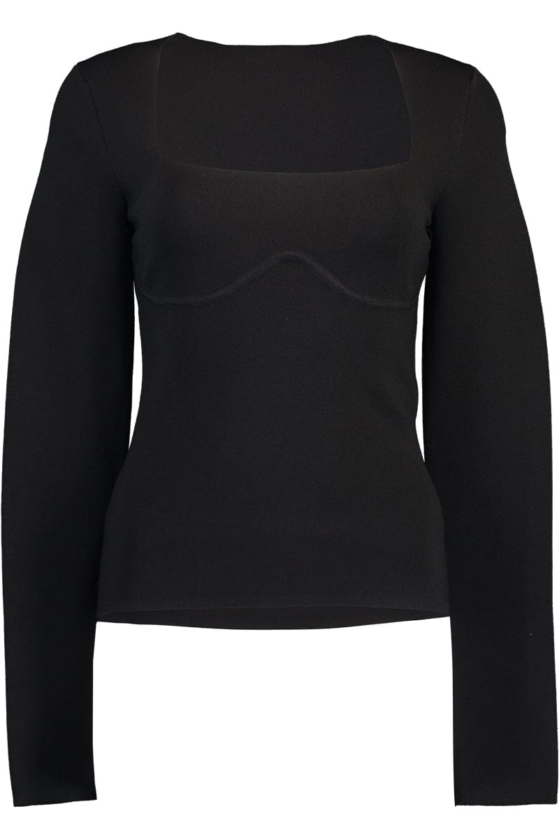 NANUSHKA-Mio Top - Black-